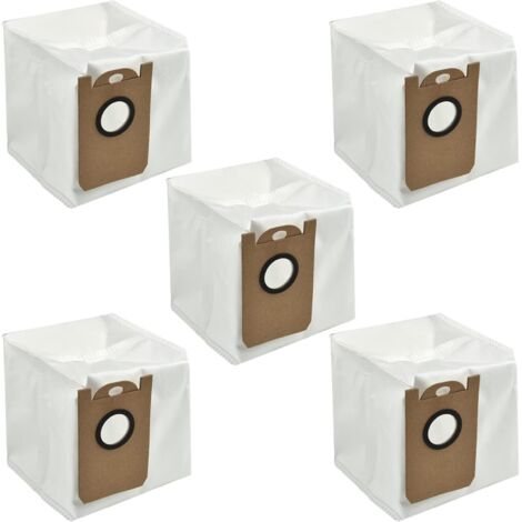 YMYNY Aspirateur sac jetable pour robot laser Ultenic T10 Lot de 5 (1/5)