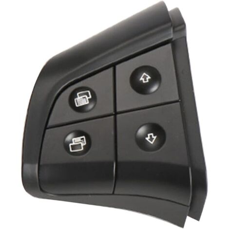 YMYNY Steering Wheel Control Buttons Replacement for Mercedes Benz W164 W245 W251 GL350 ML350 R280 B180 B200 B300 ML GL BR-Class (Black Left 4 Buttons) (1/4)
