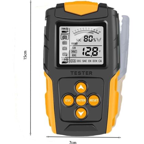 Testeur De Relais Voiture 12V 24V - Analyseur Batterie Écran LCD Diagnostic Circuit