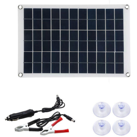 YMYNY Panneau solaire 20W 12V portable 420x280 mm IP67 (1/5)
