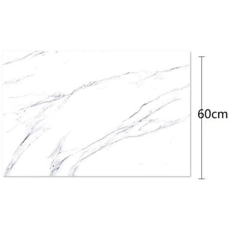 YMYNY Marble Adhesive Paper for Furniture Door Cabinet Kitchen Decorative Vinyl Sticker Waterproof Self Adhesive Film Gray 60x300cm - 2