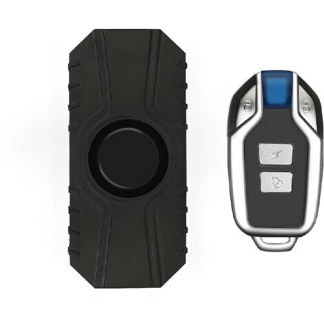 YMYNY Alarme de vélo électrique étanche avec télécommande, antivol pour porte de vélo électrique, 113 dB, forte sensibilité réglable, accessoires pour scooter, capteurs de vibrations
