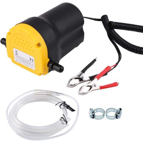 Pompe à huile, extracteur d'huile 12 V 60 W, pompe de transfert pour vidange d'huile, pompe de transfert électrique pour voitures, motos, camping-cars et bateaux (1/4)