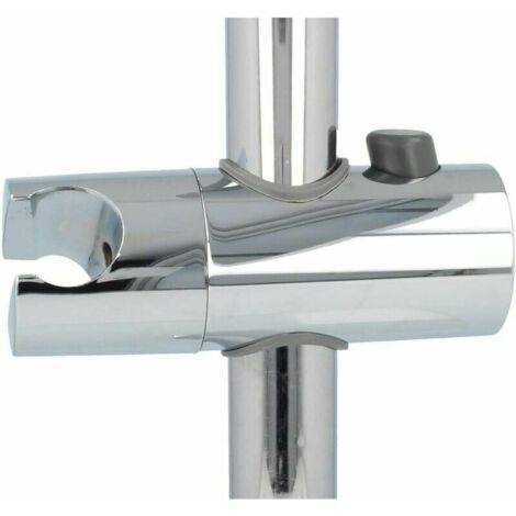 YMYNY Support douchette coulissant pour barre de douche 22 mm, chromé (1/3)