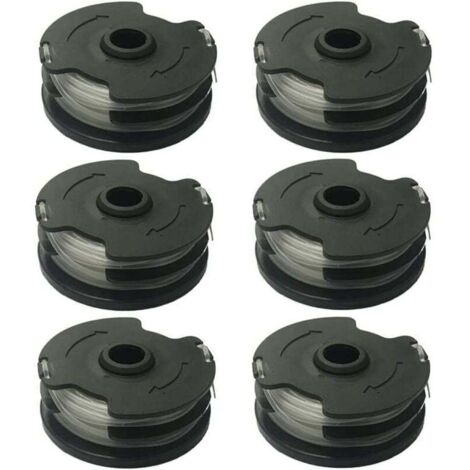 YMYNY Bobine de fil pour Parkside PRTA 20-Li A1 / B2 / C3 Bobines de Fil de Rechange pour débroussailleuse sans fil LIDL Parkside PRTA 20-Li A1 / B2 / C3, PRT 300 A1, PRT 550 A1 / A3 (6pcs) (1/4)