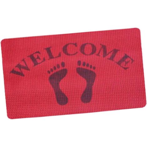 Tapis Rouge Tapis De Bain Tapis Tapis De Bain Tapis De Douche Non Tapis De Sol Tapis Tapis De Bain Nid d'abeille Rouge Tapis De Bain (1/5)