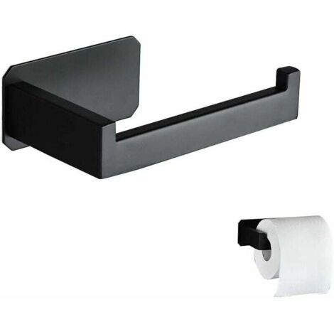 YMYNY Devidoir Papier Toilette Acier Inoxydable Derouleur Papier Toilette Mural Original Sans Percage Noir Porte Papier Toilette Adhesif 3M Pour Decoration Salle de Bain WC Accessoire Cuisine (1/4)