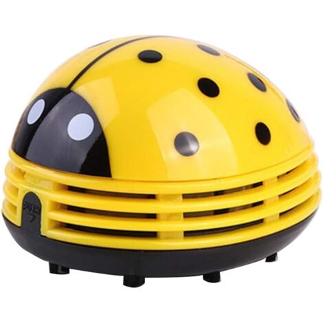YMYNY Aspirateur de bureau Mini Ladybug Home Office Cleaning Tool - Jaune Utile (1/3)