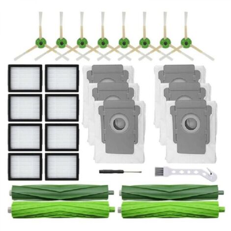 YMYNY Kit pour Irobot Roomba I7 I7+ I3 I4 I6 I8+ J7+ E5 E6 E7 Robot aspirapolvere (1/4)