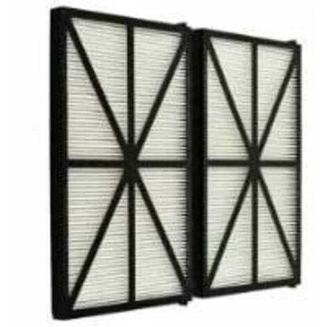YMYNY Lot de 2 Panneaux Filtres pour Robot Tiger Shark - RCX70101PAK2 - Noir (1/2)