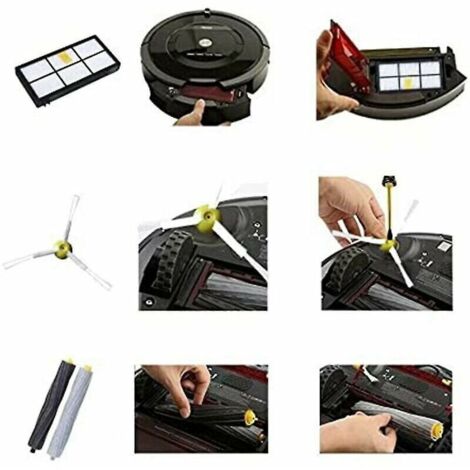 YMYNY Pour Irobot Roomba 900 Series 960 980 981 985, 800 Series 860 805 870 B Derrui (1/3)