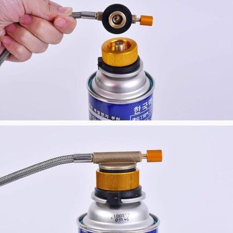 Camping-Kocher Adapter – Gas-Adapter Für Butangas-Kartuschen Auf Schraubgewinde – Leicht & Praktisch Für Outdoor-Küche