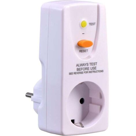 YMYNY Prise intermédiaire de protection contre les chocs électriques 16 A 220-250 V 10 mA (1/4)