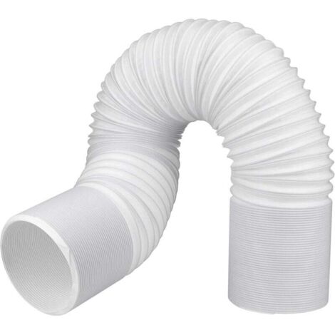 YMYNY Tuyau Évacuation de Climatiseur 2 M Tuyau D'évacuation D'air Tuyau Climatiseur Mobile Universel Tuyau Kit Diamètre de 150 mm pour Climatisation Déshumidificateur Extracteur D'air,rotation à gauc (1/4)