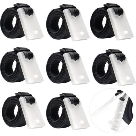 YMYNY Fastening straps, accessories, solar cover roll, sun protection wheel set, swimming pool cover, fastening straps for swimming pool tarpaulin covers (1/4)