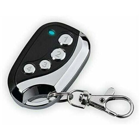 YMYNY Télécommande Universelle Copieuse Remote - Idéal pour Portail, Garage, Alarme et Lumière en Une Seule Télécommande - Signal 433.92 MHz,