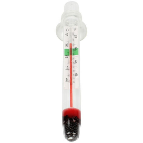 YMYNY Floating Aquarium Thermometer, Water Thermometer, Mini Thermometer, Vertical Floating Water Thermometer, Floating Anti-Drop Temperature Measuring Range: 0-40 Degrees (1/4)