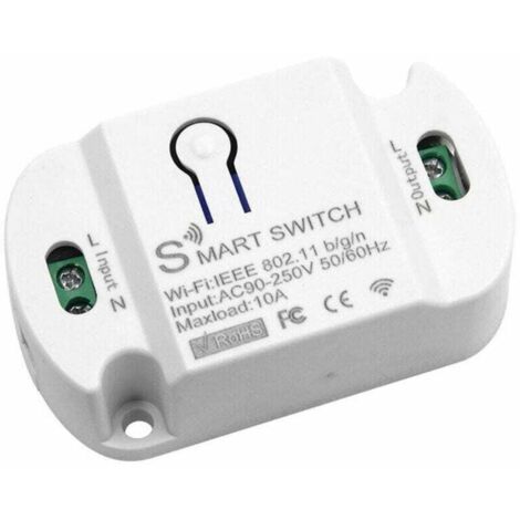 YMYNY Commutateur intelligent wifi de vie intelligente (commutateur de vie intelligent Tuya 10A) (1/4)