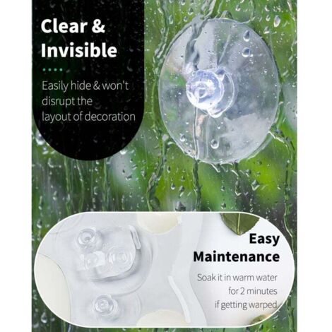 Lot de 6 règles transparentes droites en plastique transparent pour l'école, le bureau, la