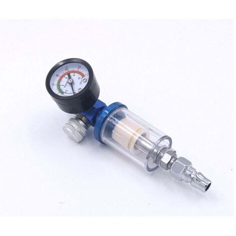 Régulateur d'air UlisemSpray pour compresseur d'air, séparateur d'huile, filtre, séparateur d'eau avec buse, accessoires pour pistolet à peinture (G1/4) (1/4)