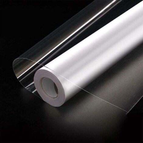 Papier adhésif transparent Ulisem pour cuisine 40 x 300 cm, autocollants muraux, portes et meubles, autocollants décoratifs en vinyle imperméables (1/4)