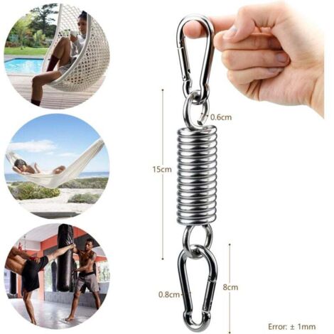 Courtieyeardceastea Crochet à ressort pivotant en acier inoxydable 316 pour plongée sous-marine