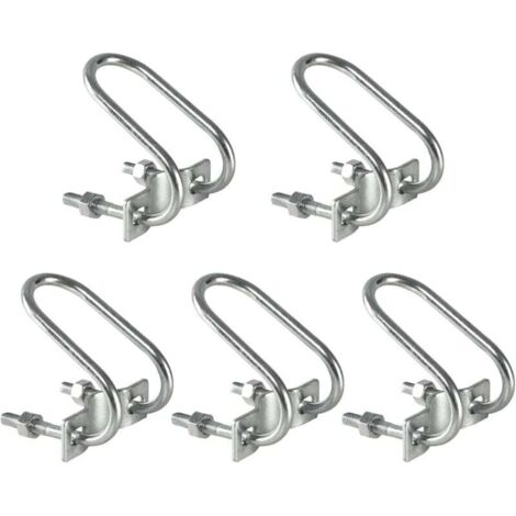 Ulisem Lot de 5 porte-parapluies de balcon, support de parasol pour chaise de pêche, support de parapluie compact, support de montage universel en métal, support de parasol de balcon pour parasol, sup (1/4)