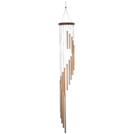 Carillon éolien d'extérieur Ulisem avec crochet, carillon éolien en métal, cadeau de jardin, de terrasse, de porche ou de cour, décoration de Noël (1/4)