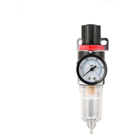 Filtre régulateur d'air comprimé Ulisem, régulateur d'humidité pour filtre à air, séparateur d'huile sous pression, piège à humidité, lubrificateur d'eau pour compresseur (G1/4) (1/4)