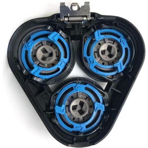[JAMAIS UTILISÉ]Tête De Rasoir De Rechange Lavable À Lame De Rasoir, Compatible Avec Philips S5000 S5370 S5571 S5420 S5140 S5078 S5077 S5050 S5082 S5380 S5400.(nero1PCS) (1/4)
