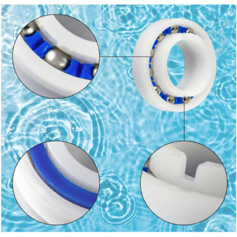 Roulements à Billes Plastique Pour Robot Piscine Polaris 380/3900 - Lot De 8 - Pièce De Rechange Roues/moteur