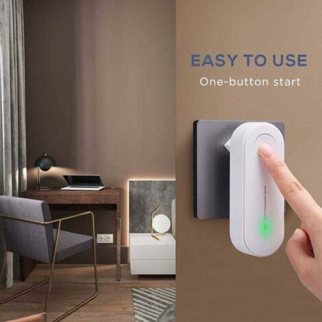 Générateur D'Ion Négatif Purificateur D'Air Nettoyeur Loniseur Silencieux Fumeur Odeur De Poudre