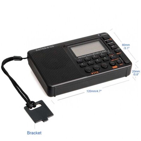 Opis Radio 2 – Petite Radio Portable Rechargeable, dotée de FM et