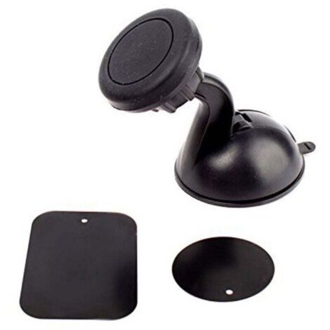 Support magnétique avec ventouse - Compatible avec Coyote Mini, Coyote S et Smartphones - Se fixe au pare-brise ou au tableau de bord du véhicule (1/4)