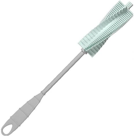 1pc Bouteille Bébé Brosse Goupillons avec Longue Poignée Souple Nettoyant Bouteille en Silicone pour Tasses Tasses Bouilloires Verres À Vin (1/4)