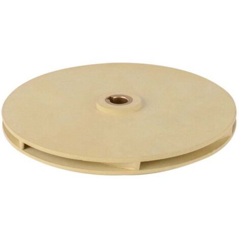 Turbine de pompe à eau en plastique PPO auto-amorçante centrifuge en acier inoxydable - Pièces de réparation mécaniques (130 x 12 mm)