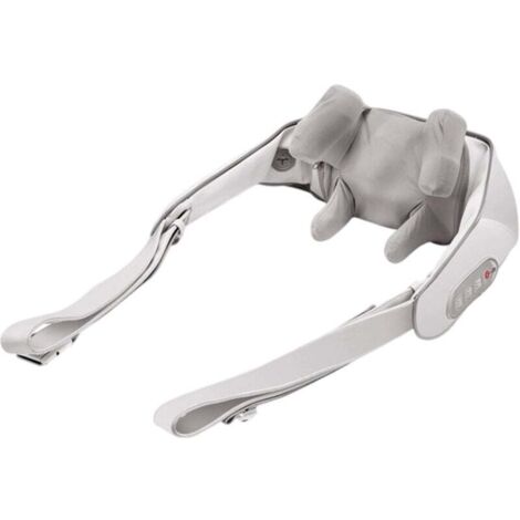 Masseur trapèze cervical - Chauffage compression épaules - Châle massage maison - Sans balais (1/4)