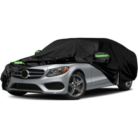 Bâche Voiture Étanche Compatible avec Mercedes-Benz Classe C W204 W205 W206 2008-2024, Housse de Protection Voiture Extérieur Respirante Contre Pluie Soleil Poussière (1/4)