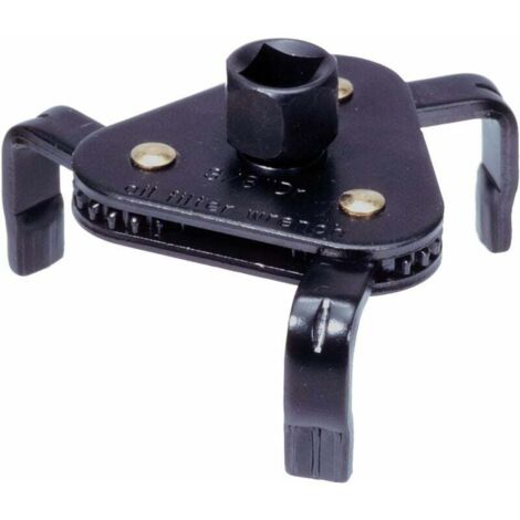 Clé à filtre à huile plate, clé à filtre pour machine à trois griffes Grille d'huile Outil de démontage d'élément de filtre à huile Outil d'entretien automatique (1/4)