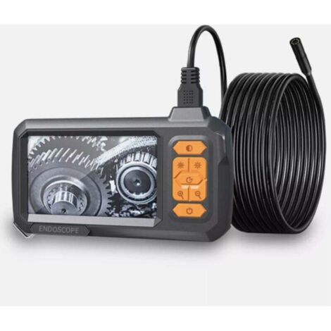 Endoscope industriel 1080P HD - Écran 4,6" - Caméra d'inspection 8mm - Pour inspections techniques. (1/4)
