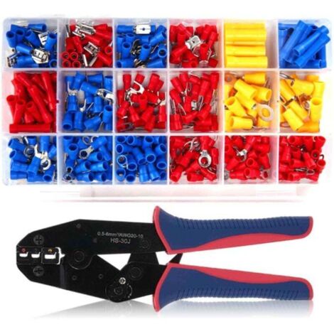 Jeu de Embouts de Câble, 350 Embouts avec Fonction de Serrage à Vis pour Câbles de 0.5-6mm² (1/4)