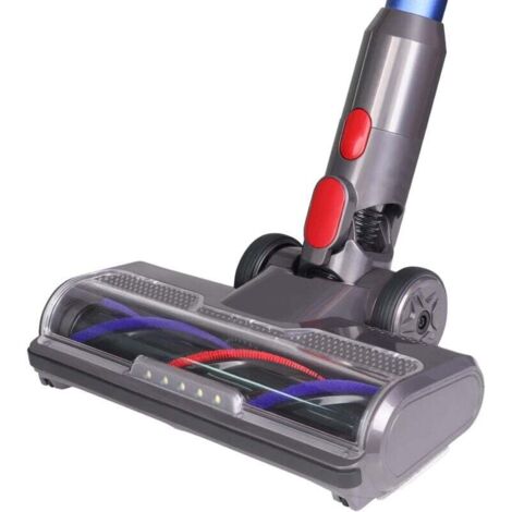 Brosse Compatible avec Aspirateur Dyson V10 V8 V7 V11 V15 Accessoire Tête d'aspirateur avec 5 Lampes pour Sol Dur et Tapis (1/4)