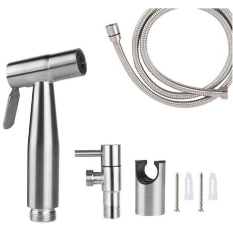 Pulvérisateur pour Toilettes/Bidet en Acier Inoxydable - Kit Complet de Bidet (1/4)