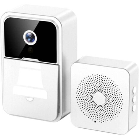 Système de sécurité vidéo intelligent - Notification sur mobile - Vision nocturne avancée - Installation facile - Protection 24h/24 de l'entrée (1/4)