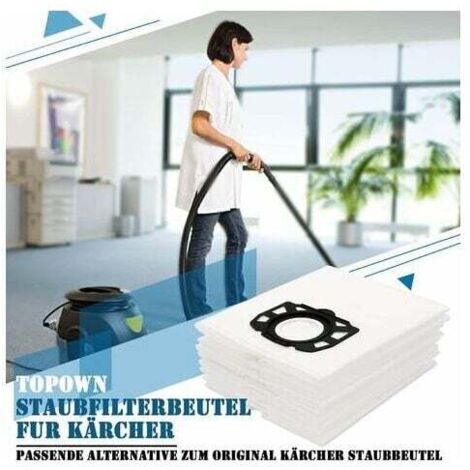 20 Sacs D'Aspirateur Pour Kärcher MV4 / MV4 Premium / Car Kit – Référence 2.863-006.0