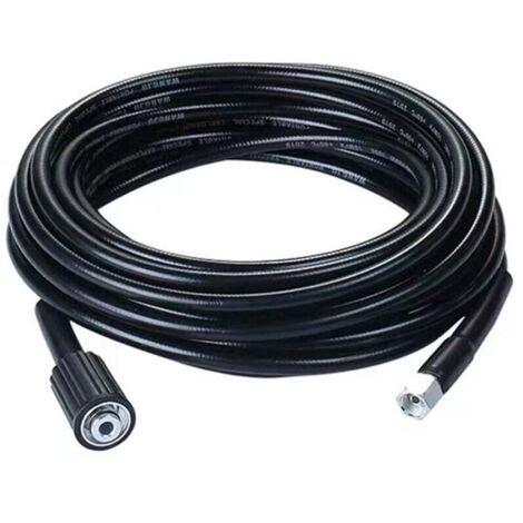 Tuyau nettoyeur haute pression 10m filetage M14xM22, pour garage et nettoyage voiture (1/4)