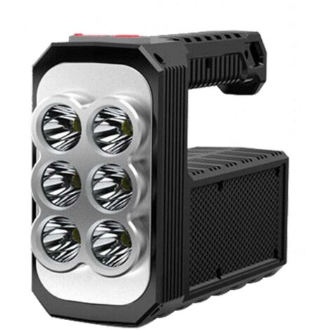 Lampe Torche LED Extérieur Anti-Chute Ultra Lumineuse - Projecteur Portable Longue Portée (1/4)