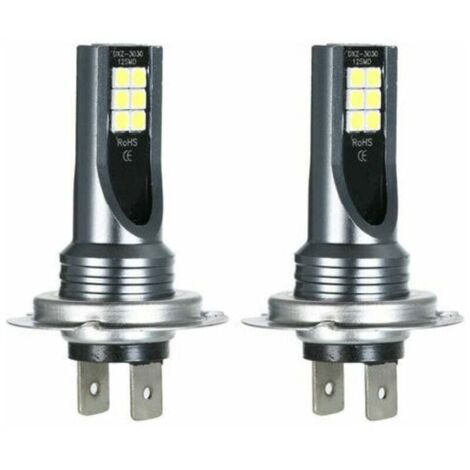 H7 Voiture Led Antibrouillards 110W Ampoules Phares Kit 6500K Blanc Lumiere Courante Hid Decodeur Antibrouillards (1/4)