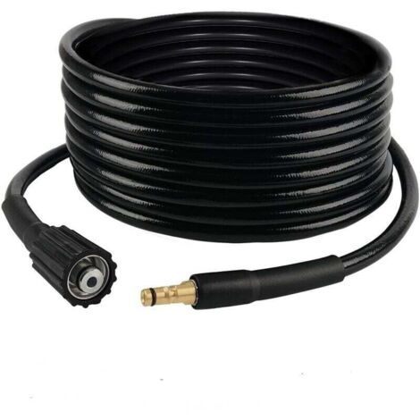 Tuyaux de remplacement pour nettoyeurs haute pression - Pistolets à eau haute pression - Tuyaux haute pression - Accessoires pour nettoyeurs haute pression - Filetage M22 - Raccord rapide - Connecteu