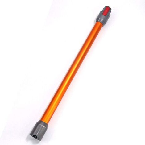 Tige d'extension en alliage d'aluminium-magnésium, Tube d'extension de remplacement orange,adapté à l'aspirateur Dyson V11 V15 V10 V8 V7 (1/4)